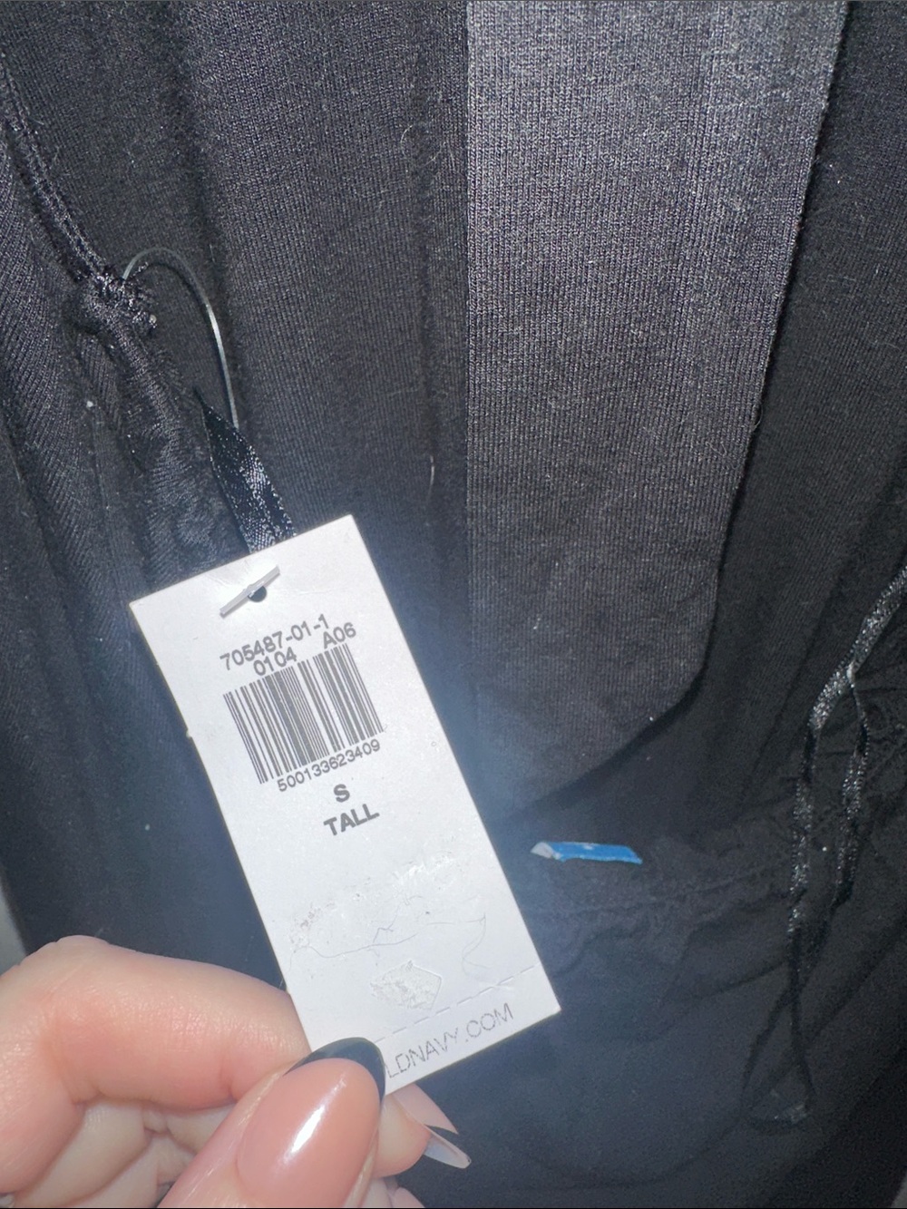 NWT Old Navy Black Waist-Defined Halter Jumpsuit in Size Small Tall - Picture 6 of 9